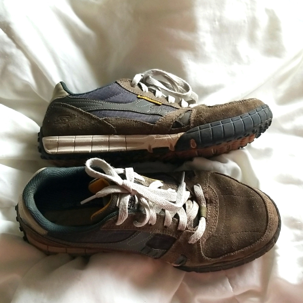 🇺🇦 Skechers Retro Dad Sneakers Leather And Suede Men’s Size 8.5 New